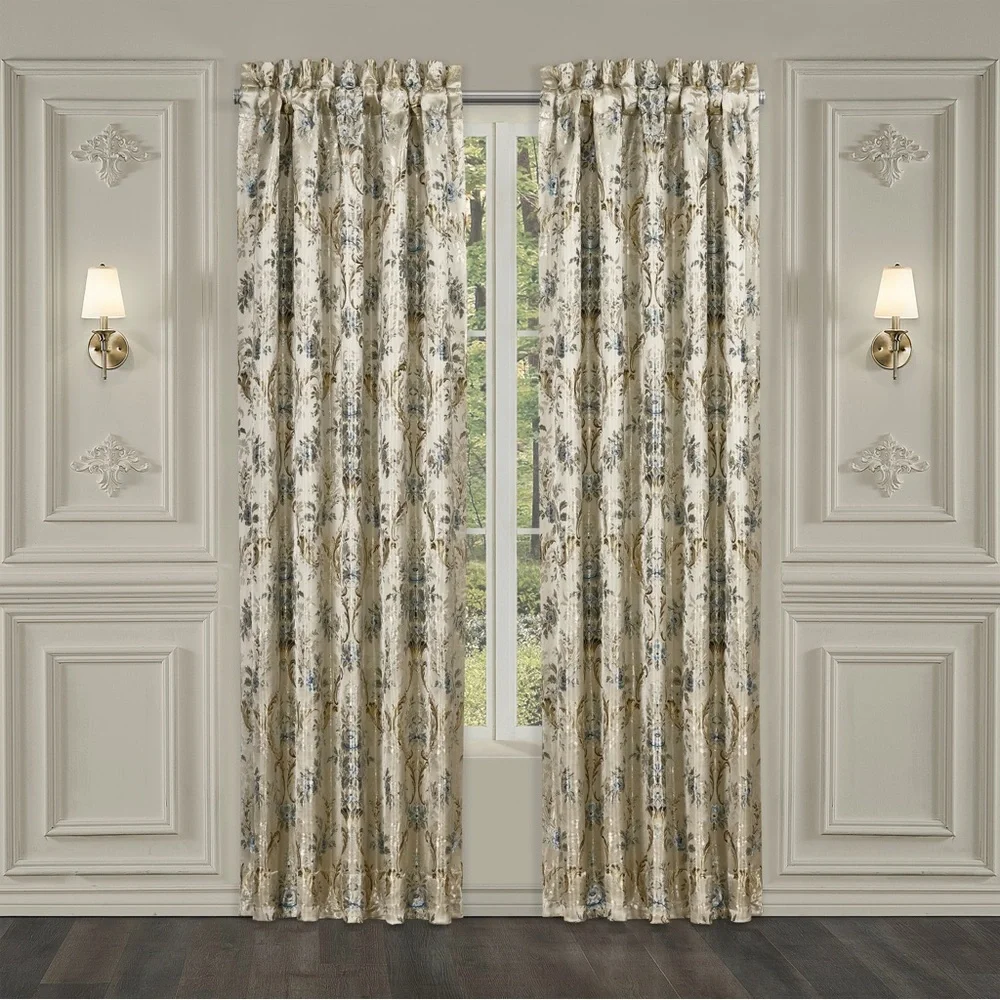 J. QUEEN NEW YORK Jacqueline Window Panel Pair sz 50x84 NWT